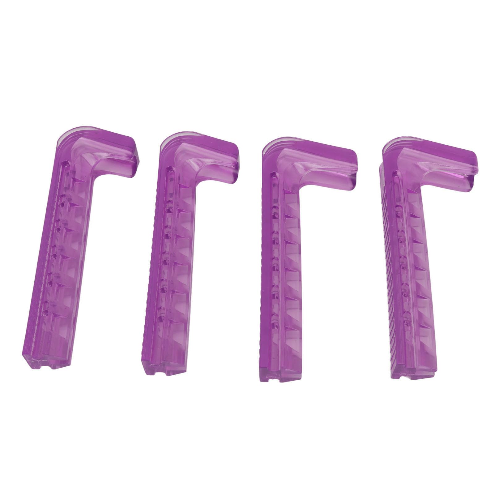 Protège-Lames En Silicone Pour Patins à Glace - Lot De 4 - Réglables Pour Tailles 24 à 42 - Pour Hockey Et Patinage Artistique