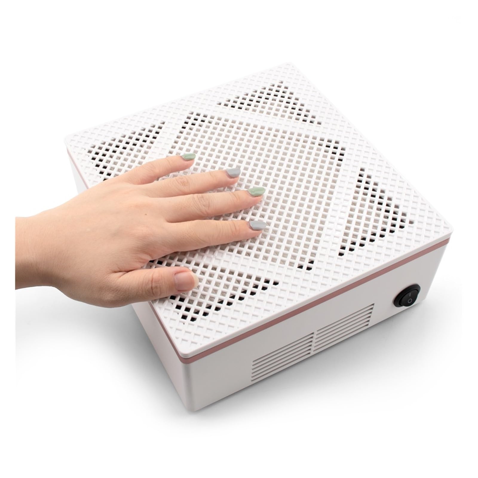 OONGE 60W Professional Nail Dust Collector, Strong Power Manicure Suction Vacuum Cleaner for Acrylic Nails, Salon Tools