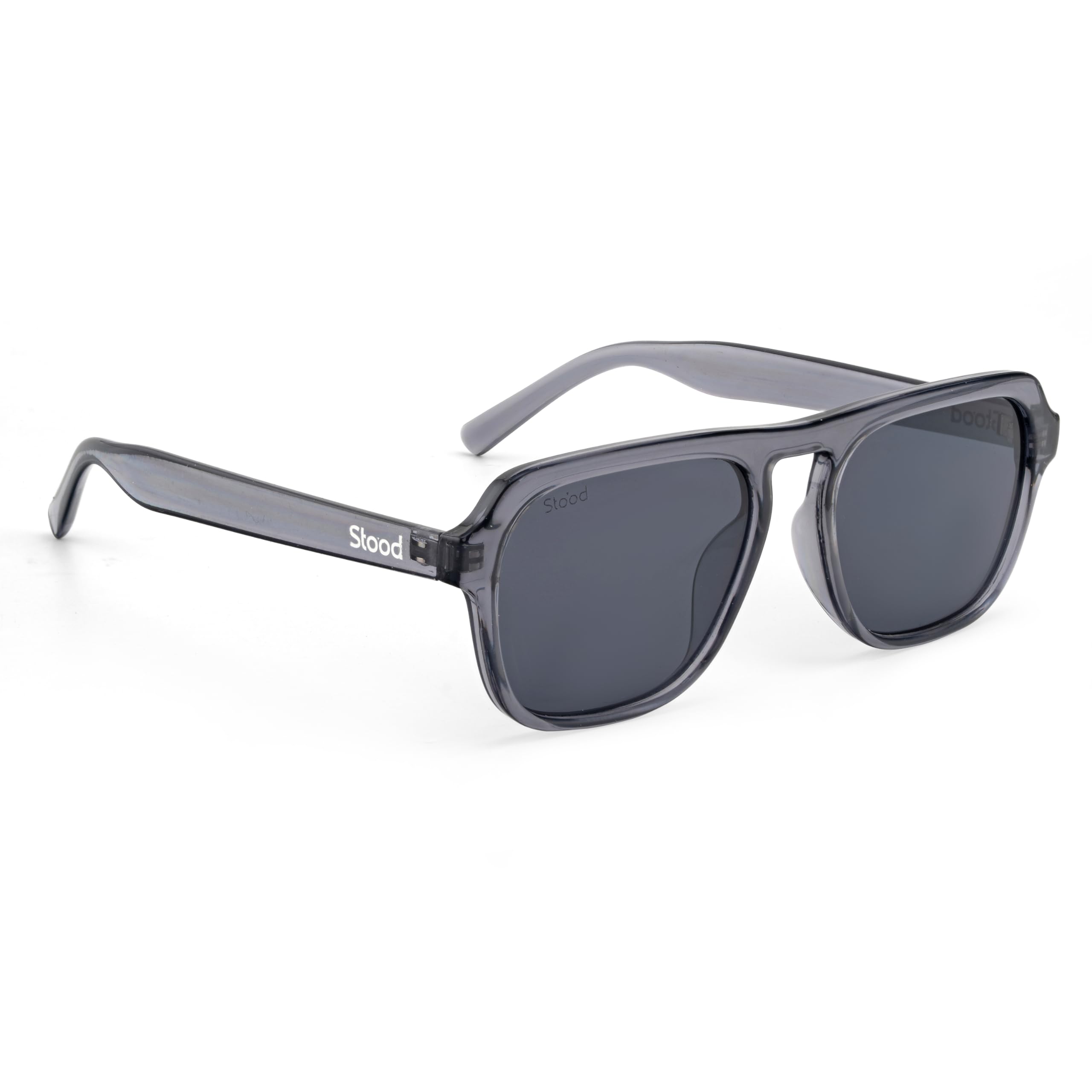 stood Soft Square Sunglasses | UV Protected | Polycarbonate | Shiny Finish | Unisex | SG-STD0024-picture-43