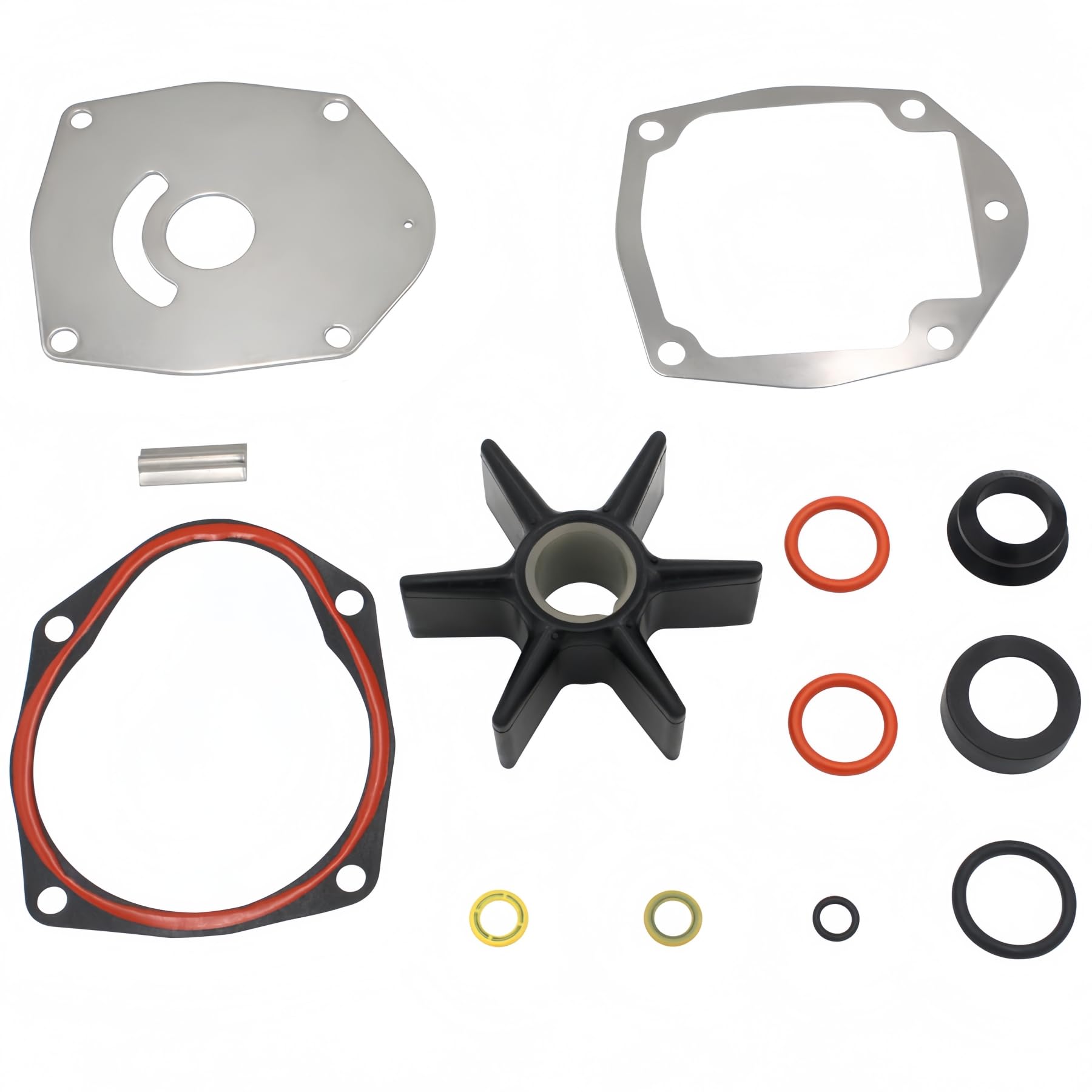 43026Q06 Water Pump Impeller Kit for MerCruiser Alpha one Gen 2 Sterndrive and Mercury Marine Outboard Motors Replacement 47-8M0100526 Sierra 18-3214