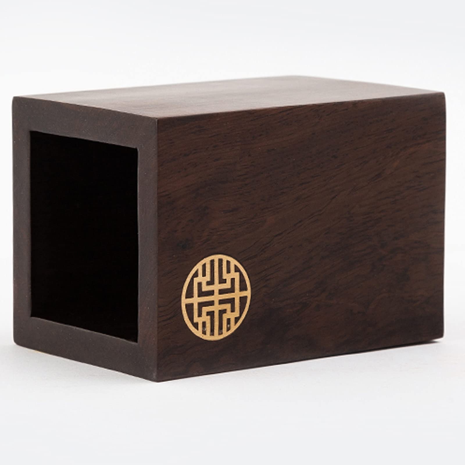 Bote para Pinceles Soporte de lápiz Purple Sandalwood Pen Titular para Escritorio Multifuncional Lápiz Lápiz Escuela Oficina Suministros Accesorios contenedor para bolígrafos(A)