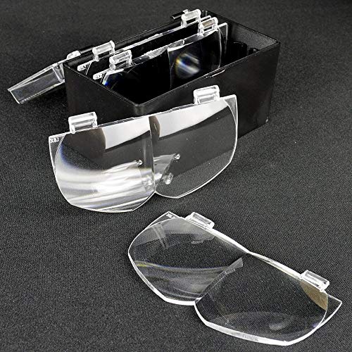 Lupa de Cabeça 4 Lentes 2 LEDs Branco CBRN14569