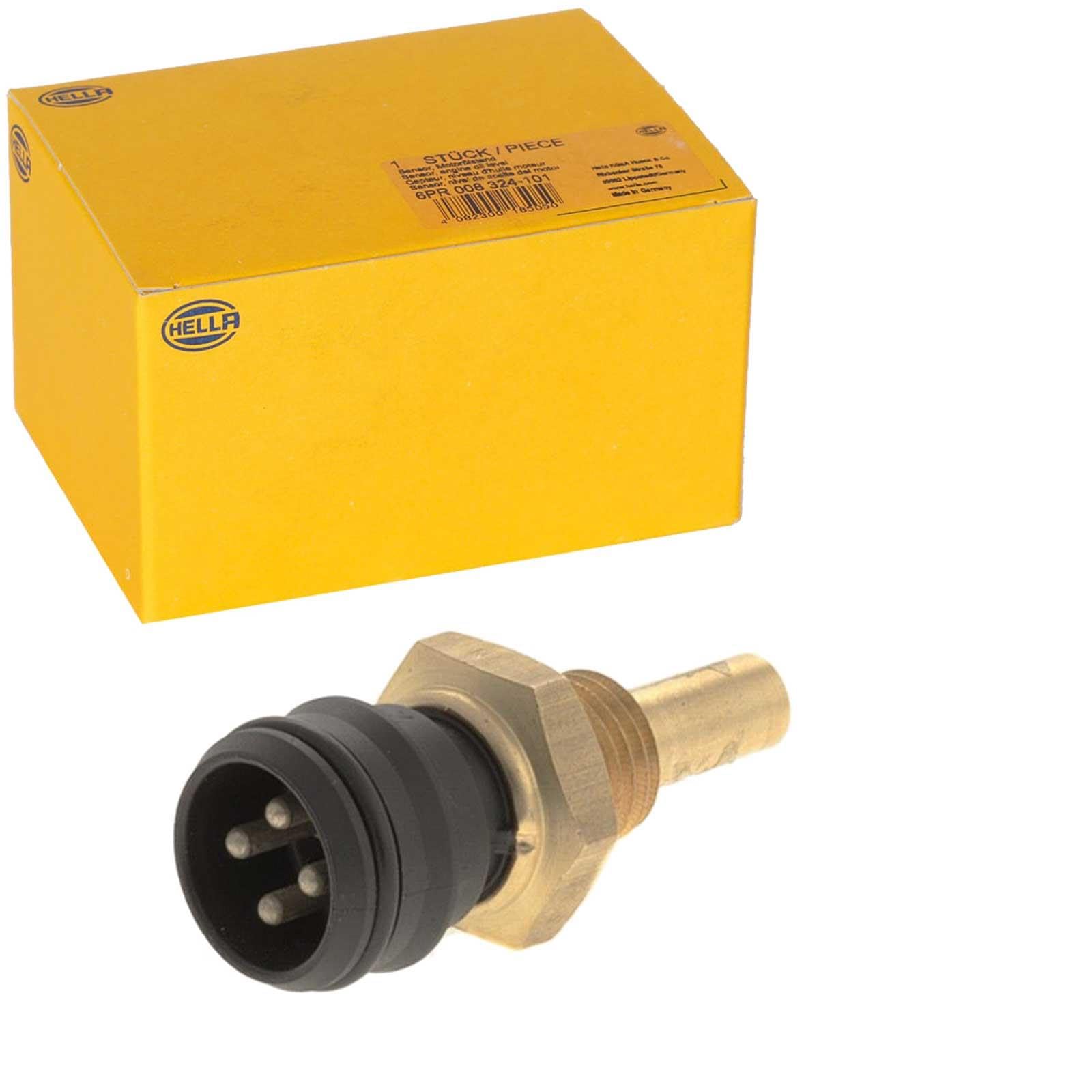 HELLA 6PT 009 107-841 Sensor, Kühlmitteltemperatur - 4-polig
