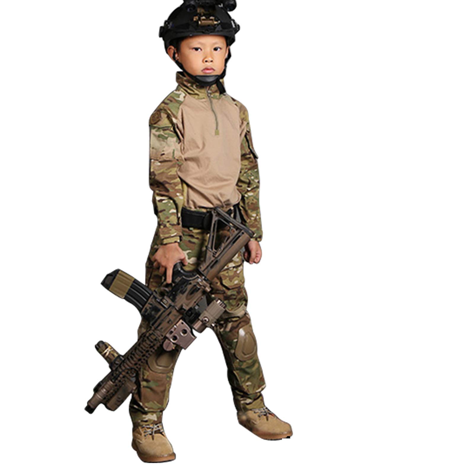 Tactical Uniform G3 Cobmat Uniform Pants and Shirts Suit for Kids MC