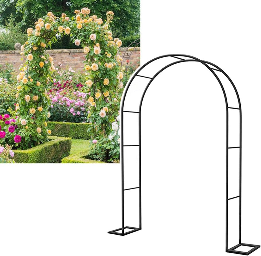 Arco de jardín para plantas trepadoras resistente a la intemperie 3x2,2m