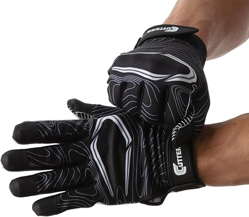 Miniatura 5 de Cutters Football Gloves - Game Day Football Receiver Gloves with High Tack Silicone Grip, Superior Support and Protection, Adult & Youth