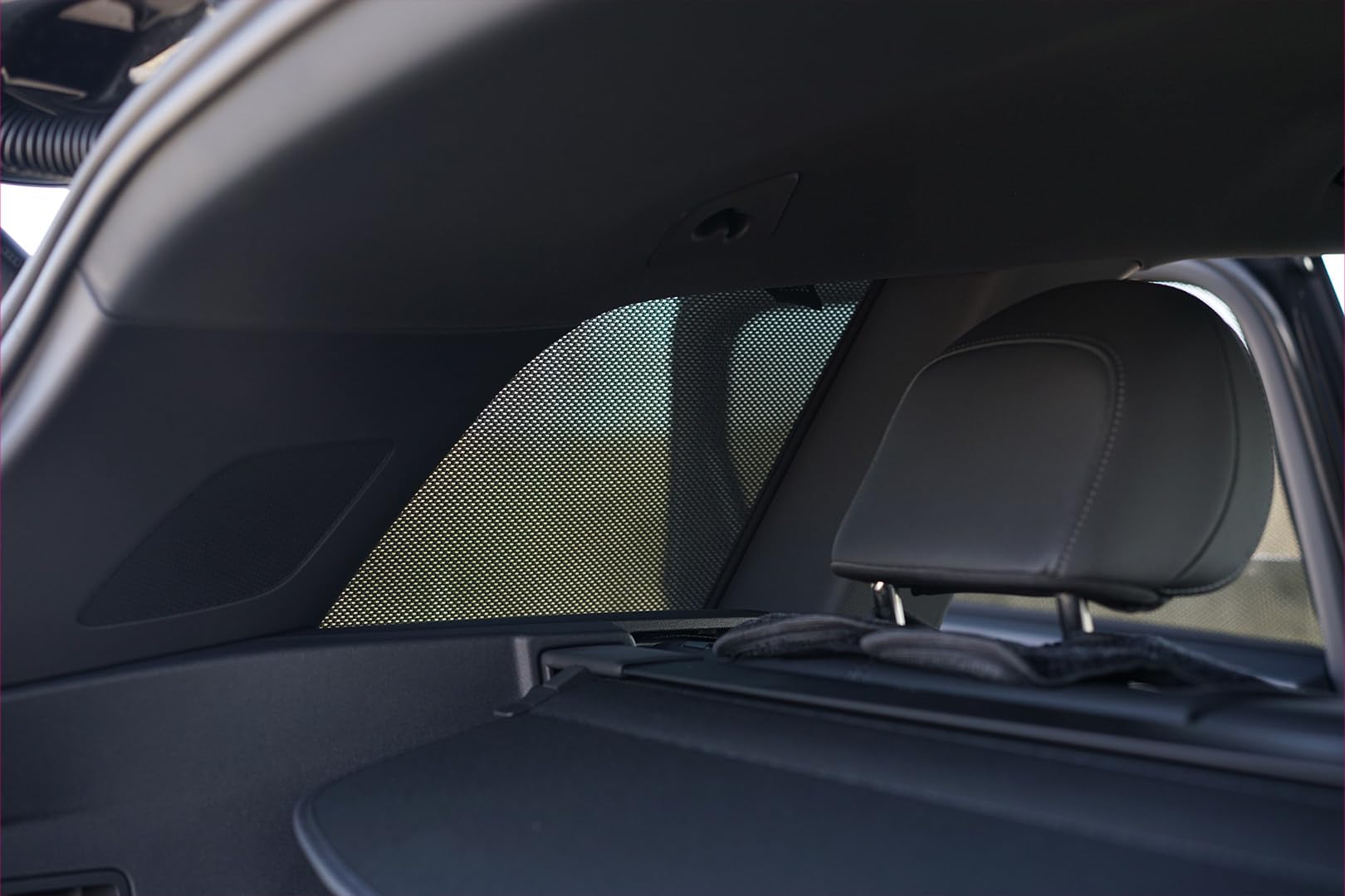 Set de Car Shades Compatible avec Audi Q6 E-Tron (GFB) 2024- (6-pièces) Pare-Soleil sur Mesure pour Voiture