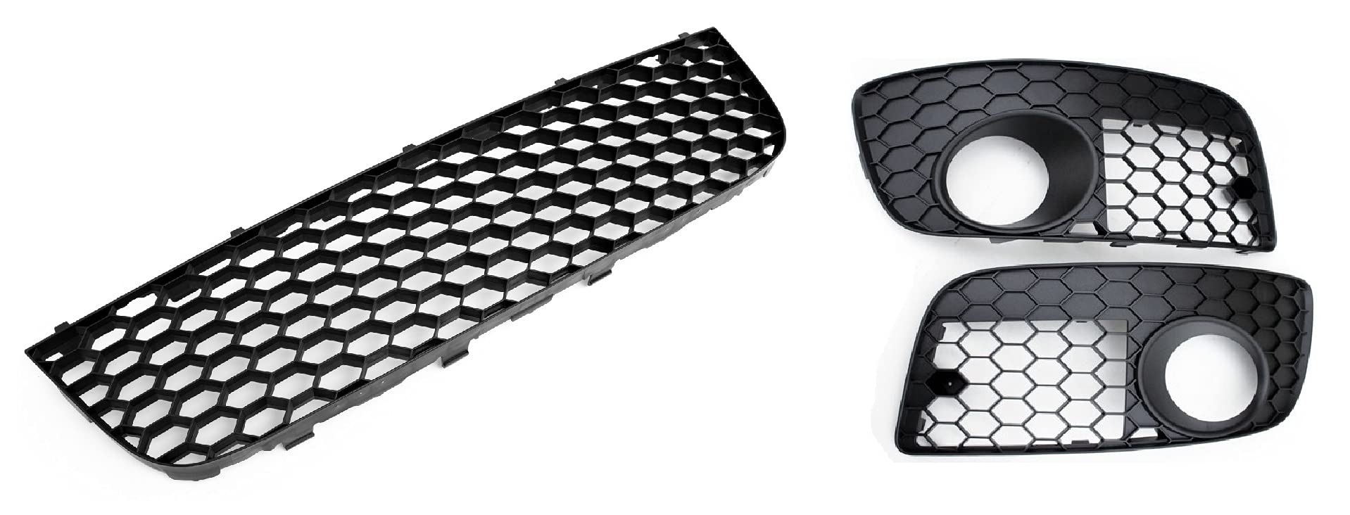 Set Rejillas Parrillas de Ventilación Parachoques Delantero Compatibles Golf 5 GTI 03-09
