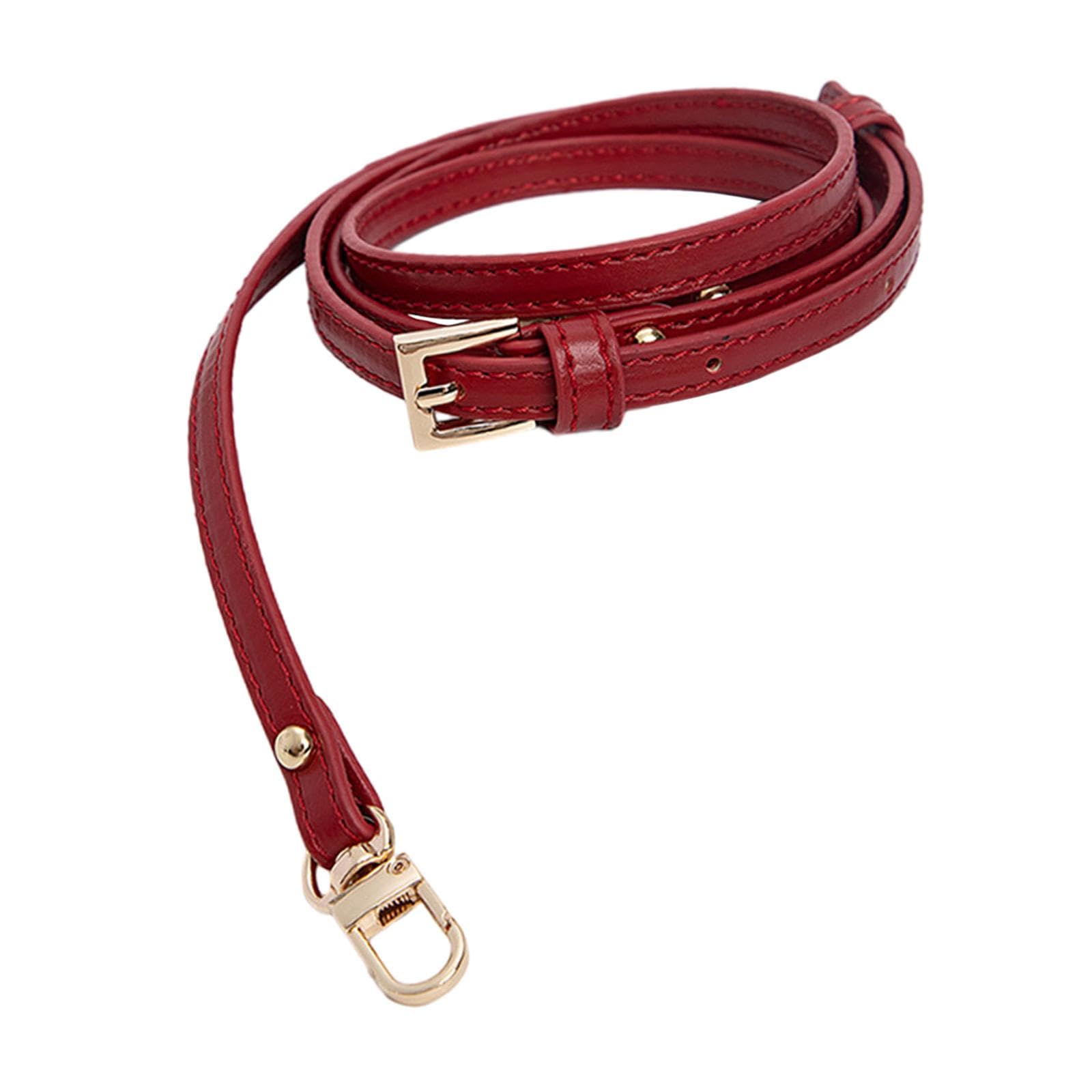 HEAVENGLOW Shoulder Strap Trendy PU Leather Bag Strap for Wallet Briefcase Modification Red|Handbag Accessories-image-46