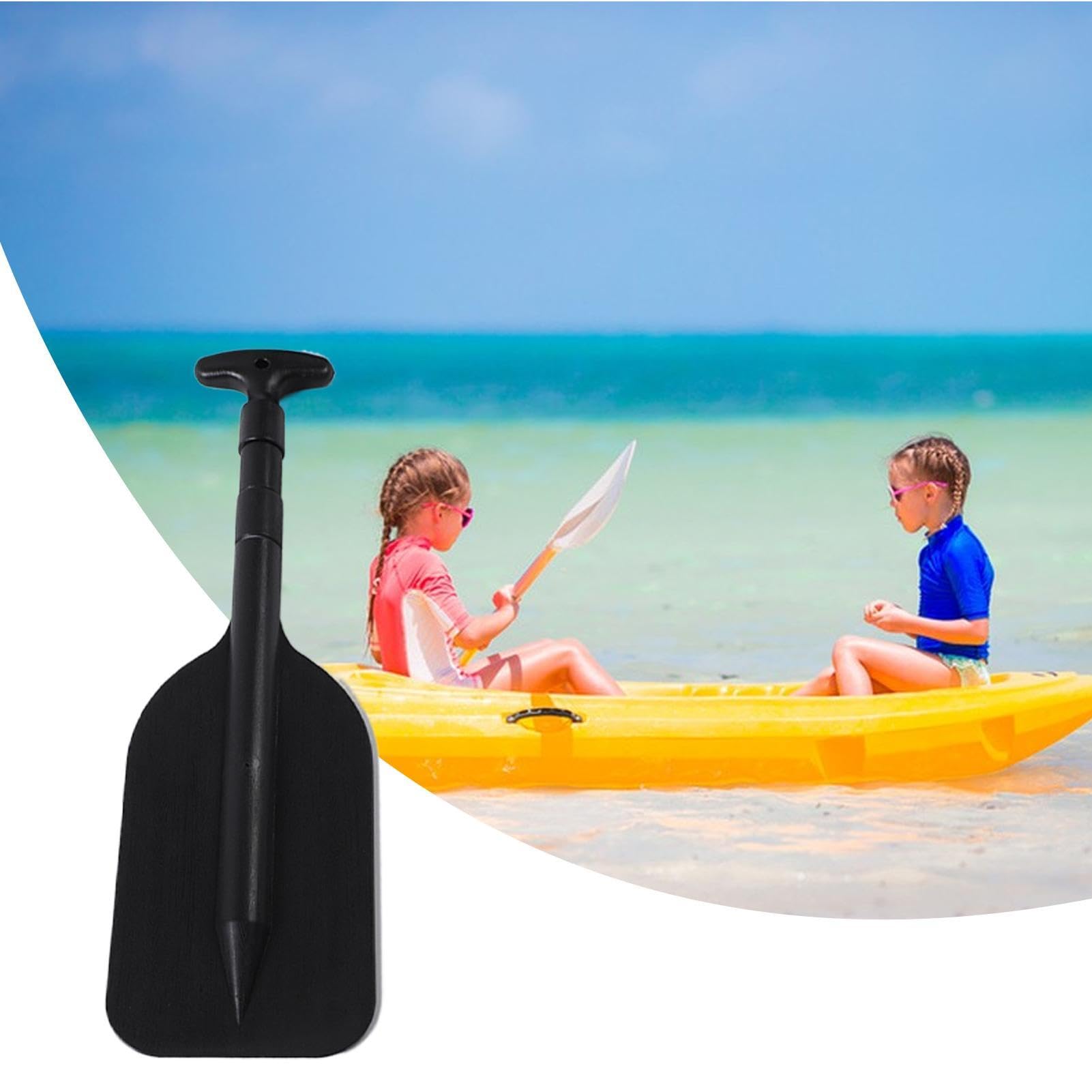 Remo para canoa para niños, remo telescópico | Equipo de aleación de aluminio de agarre antideslizante, uso seguro al aire libre para tubos de río, kayak, remo