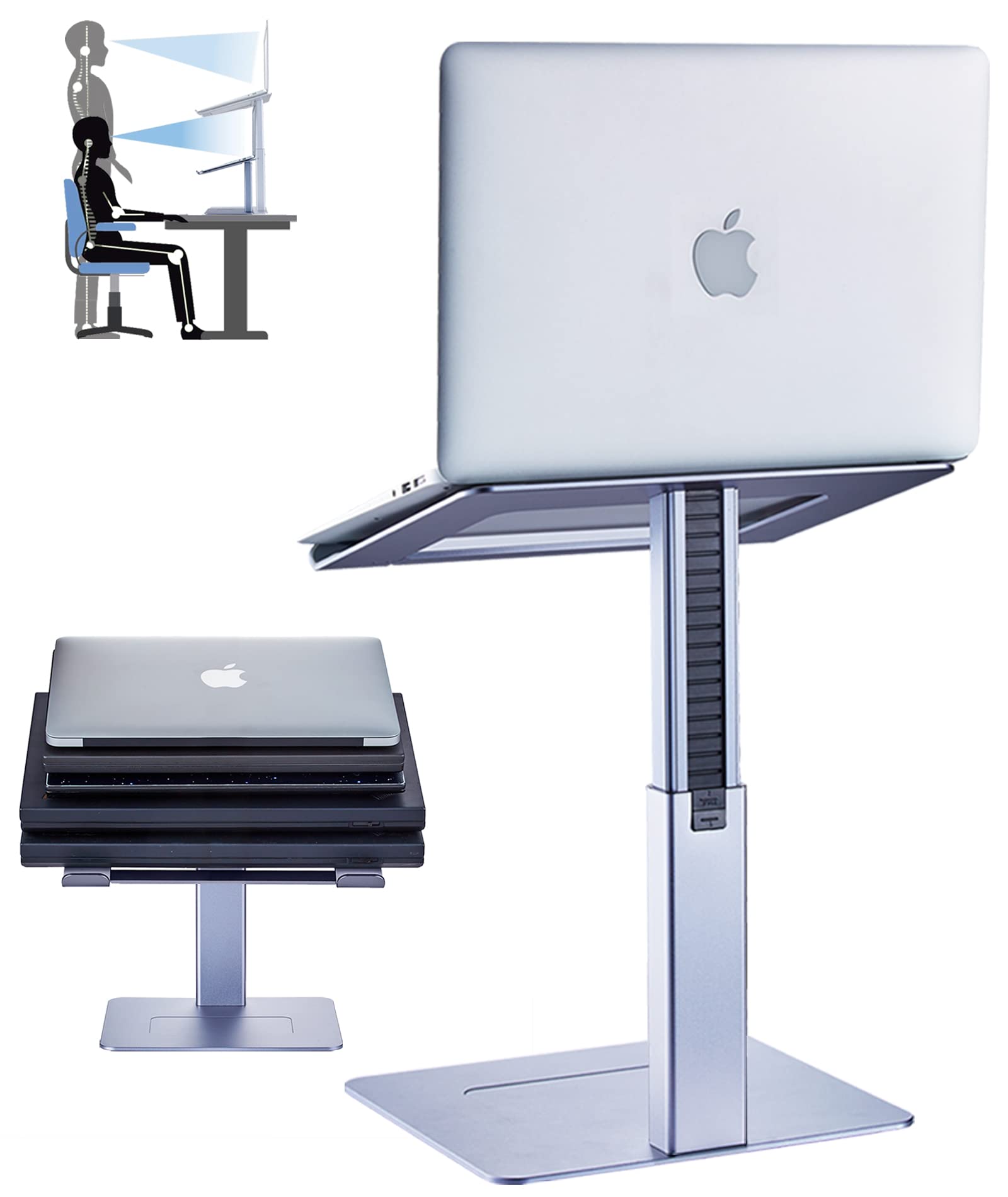 Buy Adjustable Laptop Stand for Desk, DJ Laptop Stand Adjustable Height