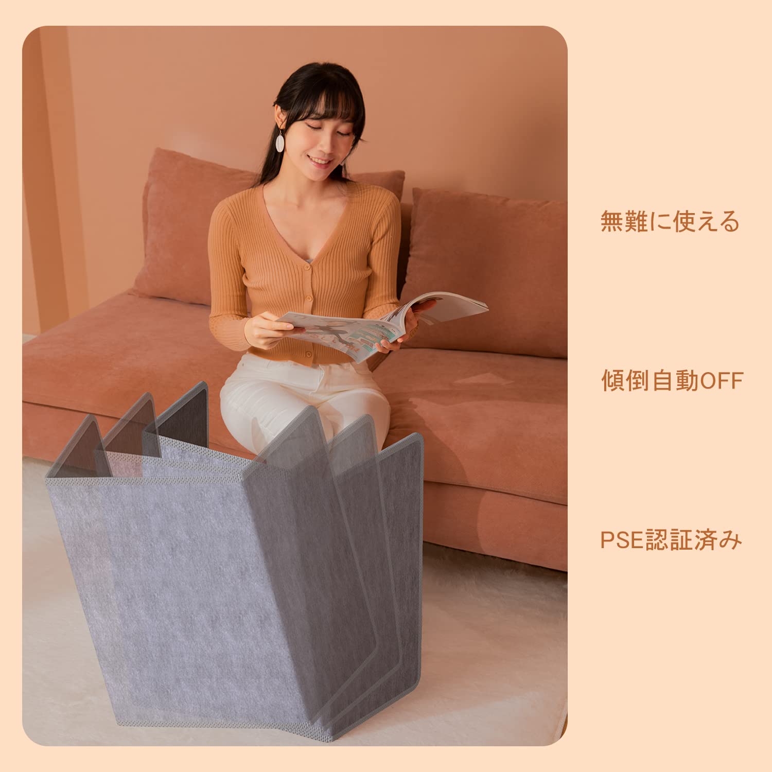 Amazon | DIENEX パネルヒーター 足元ヒーター デスク下 省エネ 冷え