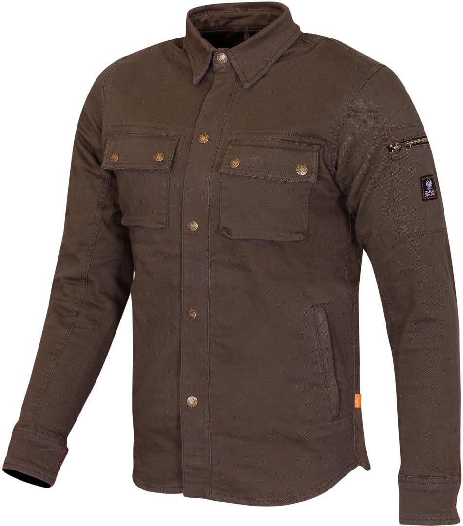 Merlin Brody D3O Jednowarstwowa koszulka motocyklowa, brązowy, 2XL
