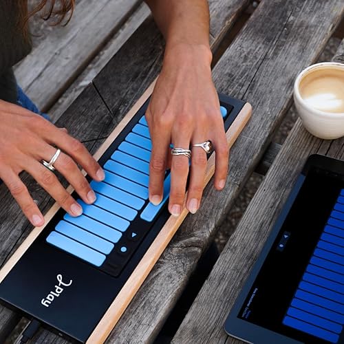 Miniatura 5 de J-Play Keys Water  Controlador MIDI. 17 teclas y zona de efectos. Aplicación musical dedicada incluida - Plug & Play Instrumento de música