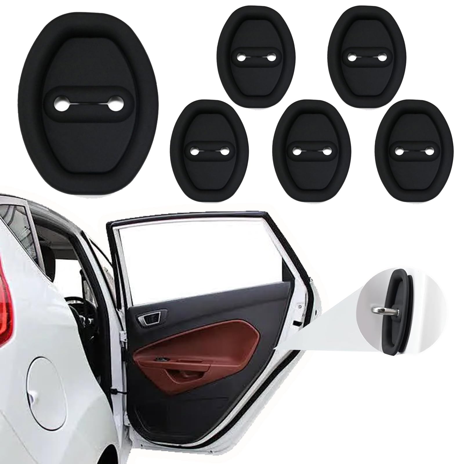 VOSAREA 8pièces Lot De Bandes Anti-Collision Pour