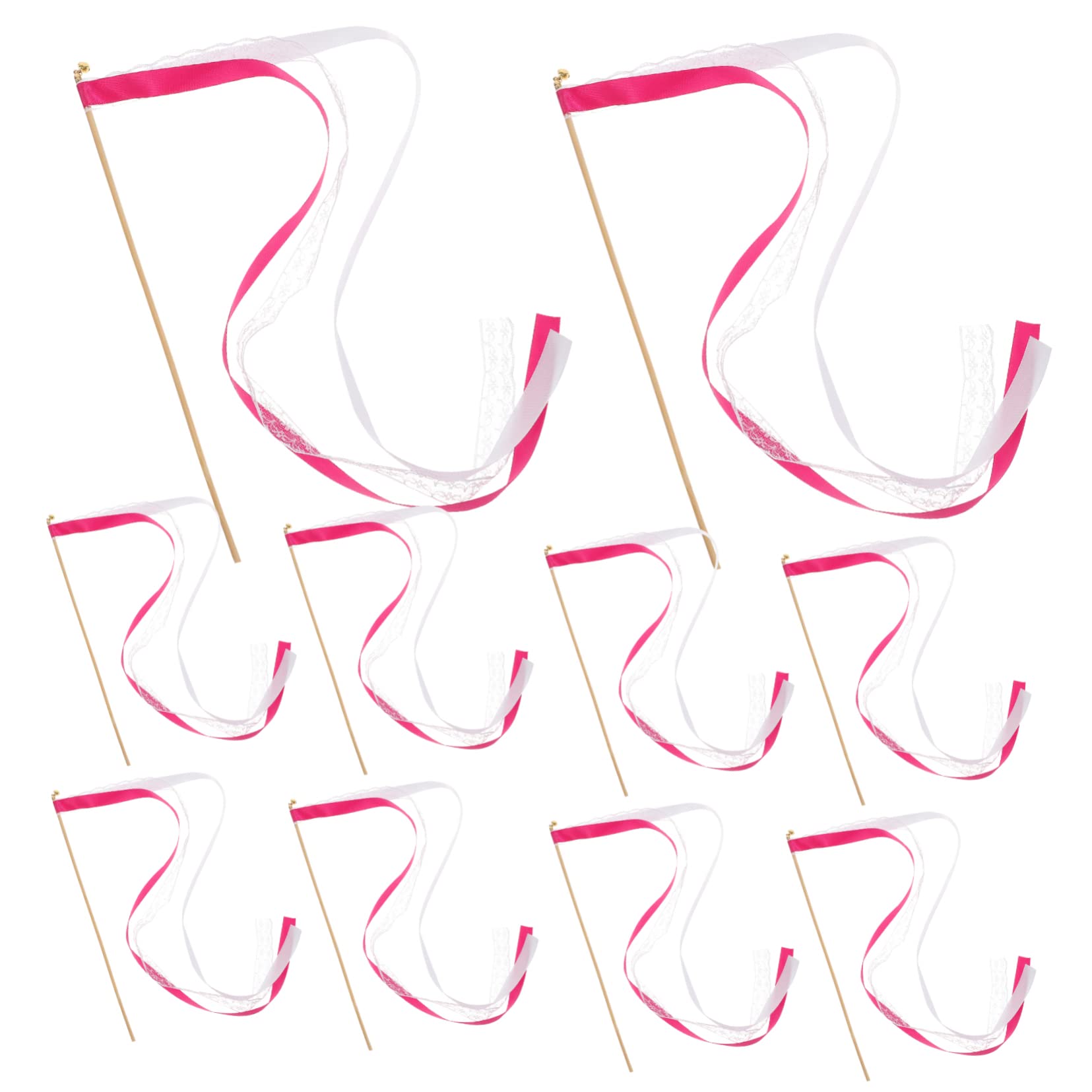 10 stuks zijden feeënstaafjes met belletjes, bruiloft streamers lint kant feeënstaaf toverstokken bruiloftsbanden geluksstaven Wedding Wands voor bruiloft verjaardagen Kerstmis feesten babyshowers 10 stuks zijden feeënstaafjes met belletjes, bruiloft streamers lint kant feeënstaaf toverstokken bruiloftsbanden geluksstaven Wedding Wands voor bruiloft verjaardagen Kerstmis feesten babyshowers