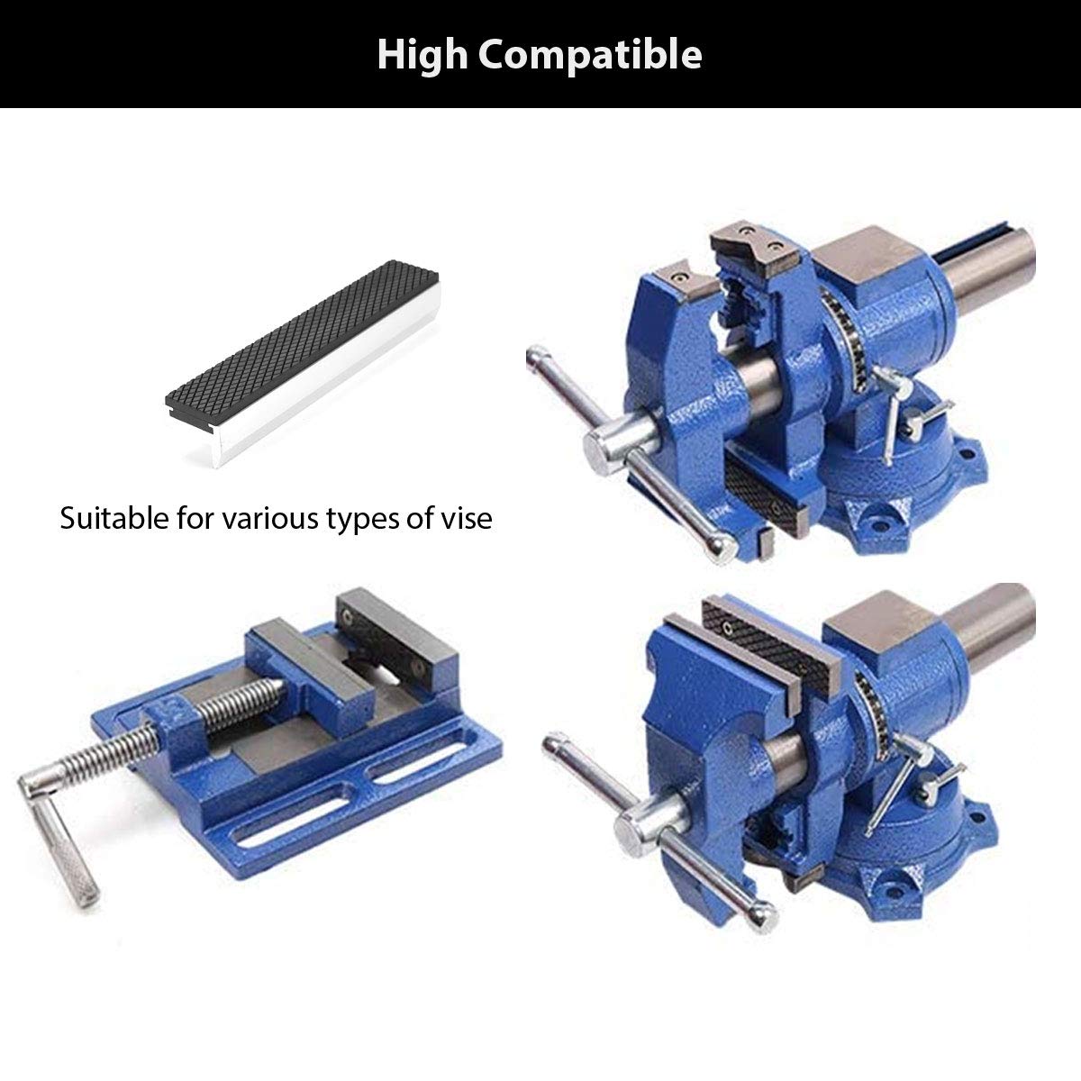 BENCH WIZARD 3 Magnetic Aluminum Vice Jaws | Ireland