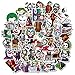 50 Adesivi clown Adesivi per bambini per bambini Adesivi in ​​vinile per Bottiglie d'Acqua, Bagagli, Skateboard, Auto, Moto, Biciclette, Valigia
