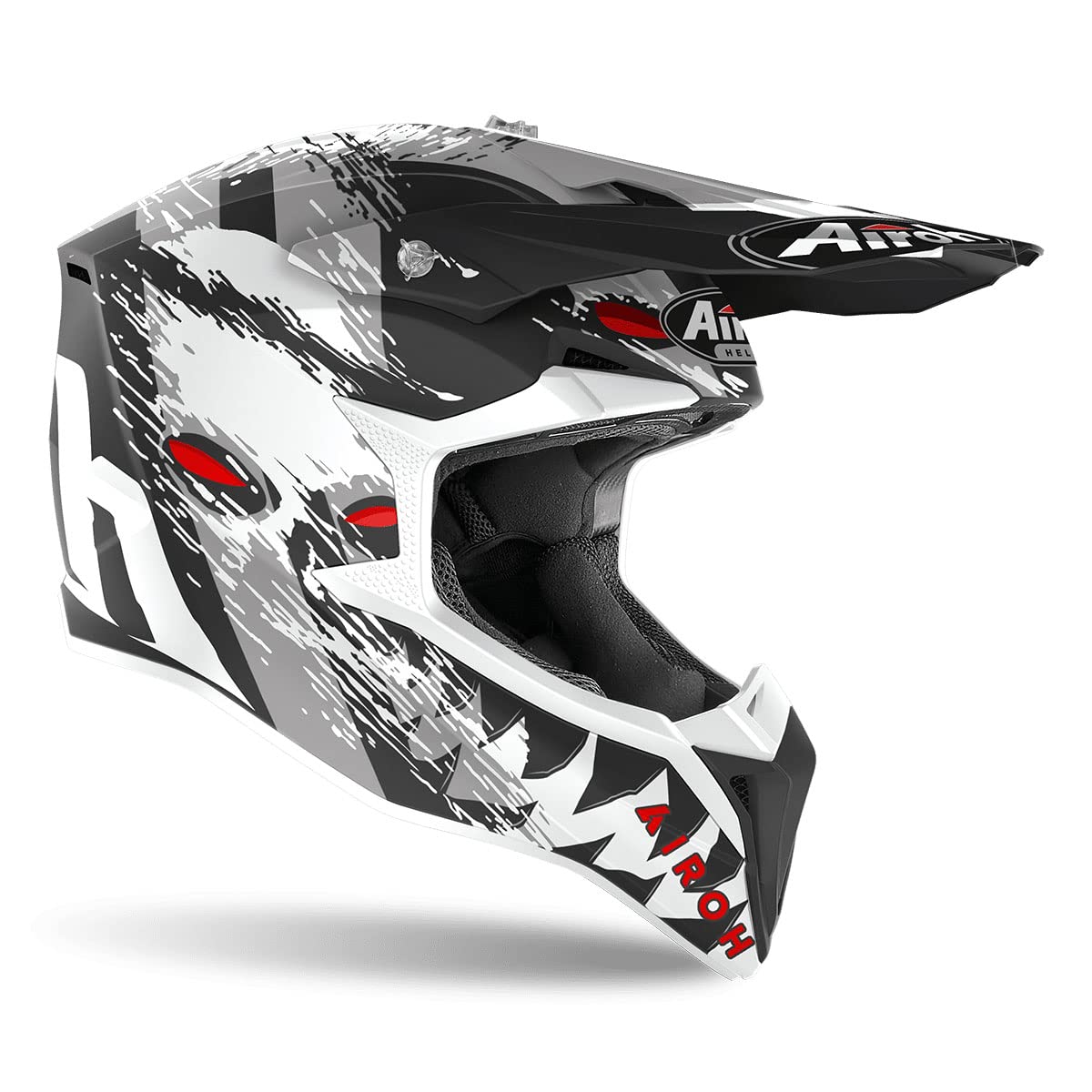 AIROH Casque de Motocross WRAAP Multicolor WRDE35 Taille XL