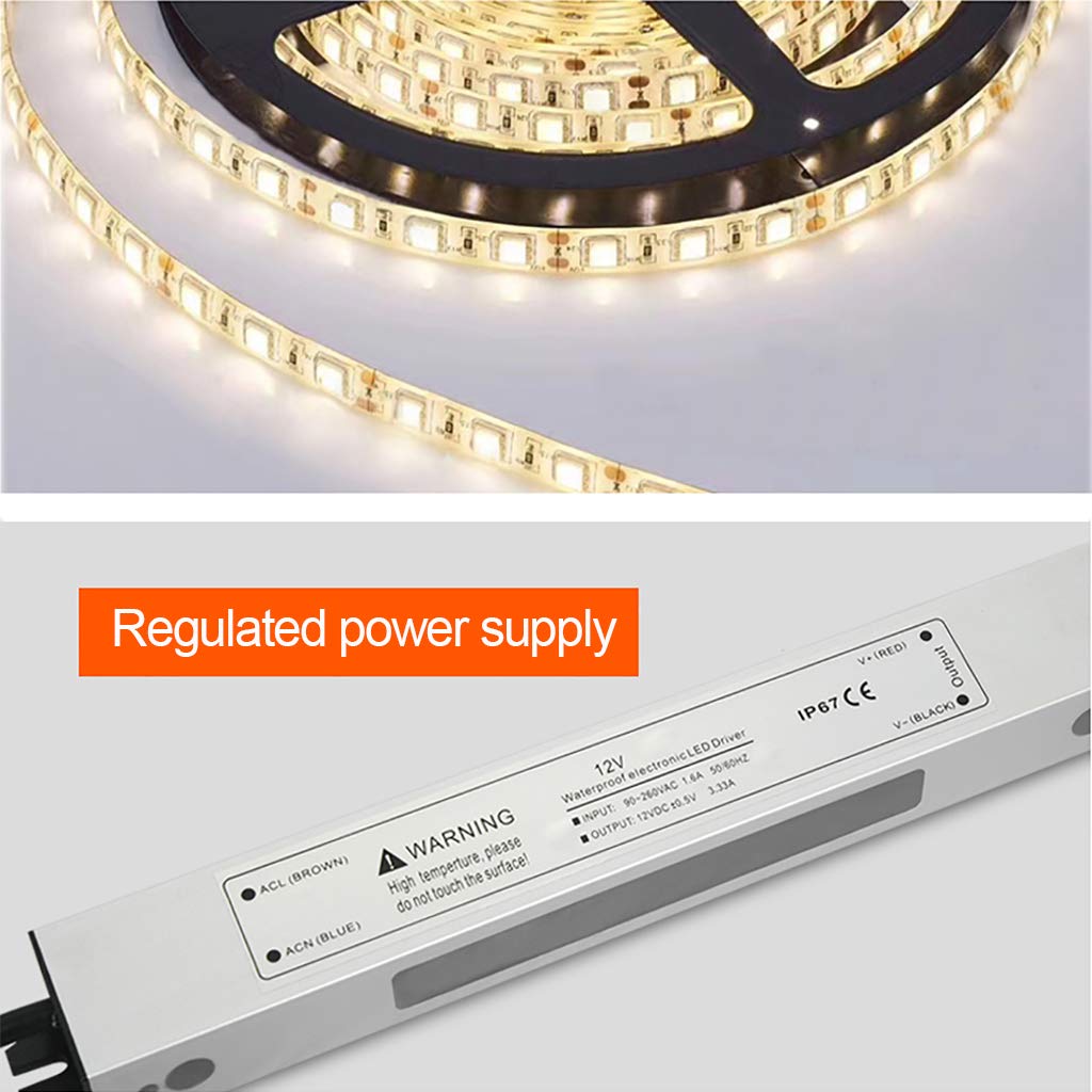 EsEntL Applique Murale Ronde à LED pour Salle de Bain avec Interrupteur Tactile à lumière Blanche/Chaude + Miroir décoratif Anti-buée - Diamètre : 60 cm, 70 cm