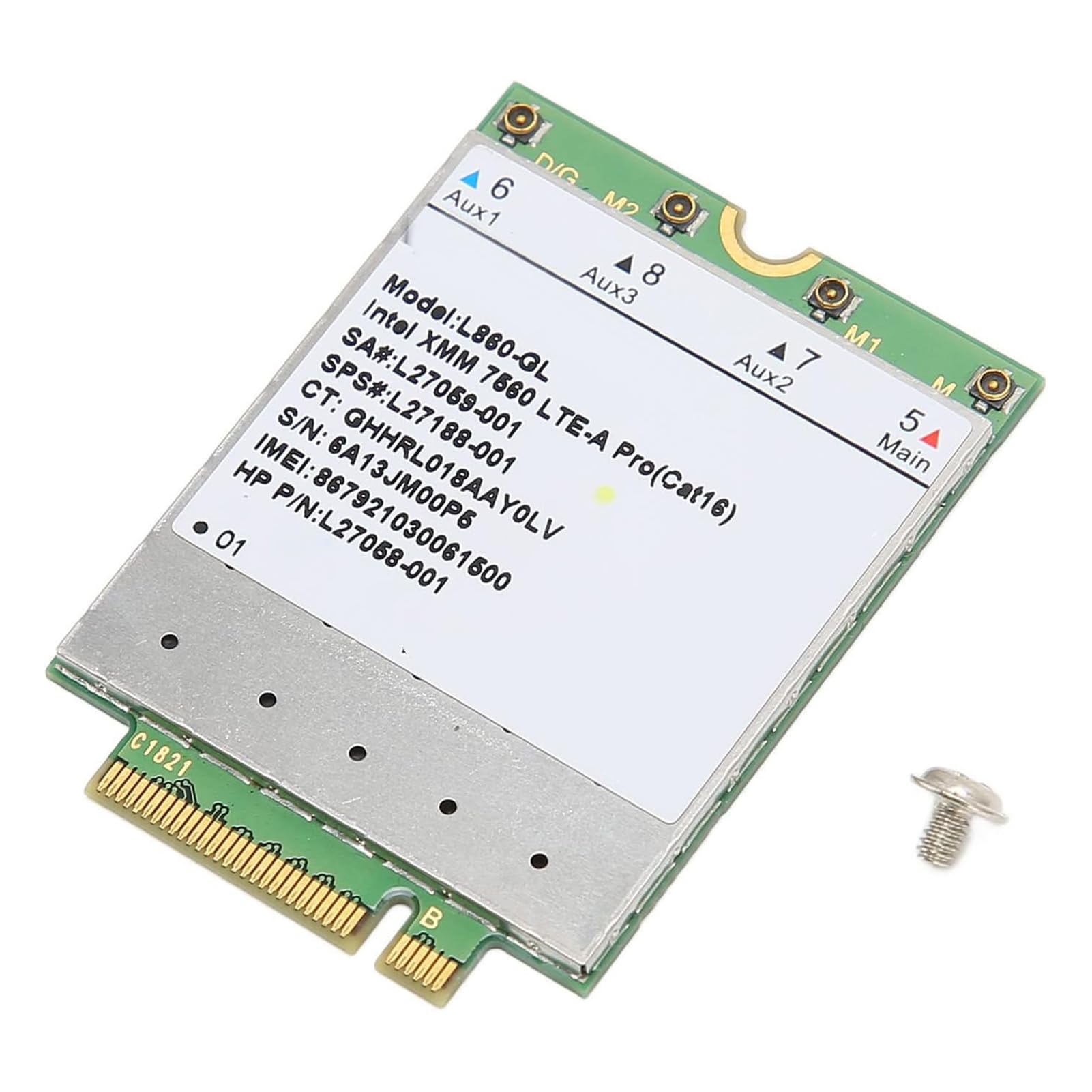 Tarjeta de Red de Alta Velocidad con Módulo 4G LTE con Soporte ESIM para EliteBook X360 y X360