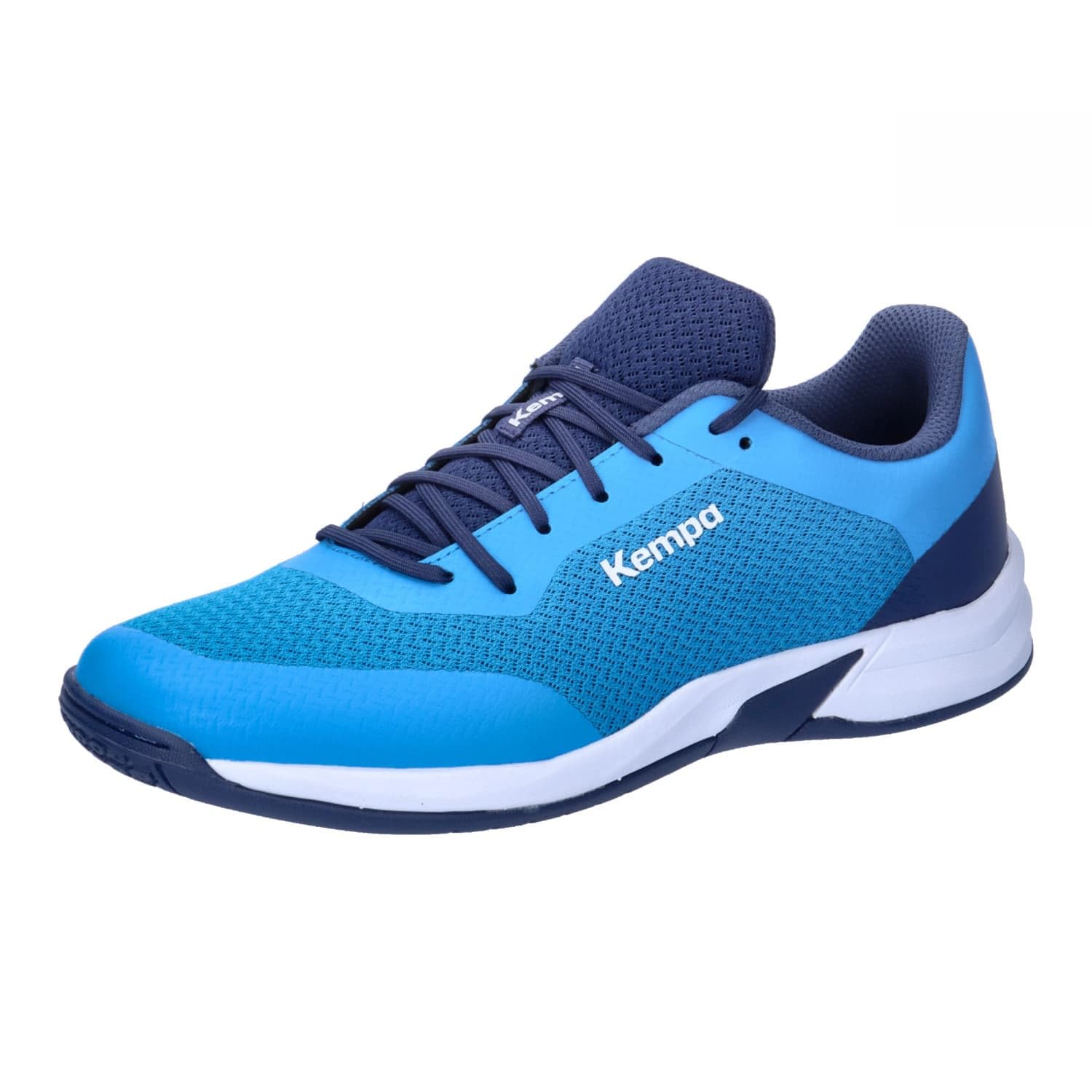 Kempa Unisex's Kourtfly Three Sports Shoes, blue white, 10.5 UK