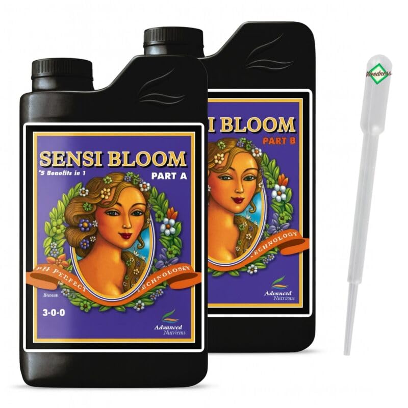 Weedness Advanced Nutrients Sensi Bloom A&B 1 L – Engrais floraison pH perfect pour fleurs lourdes et résineuses