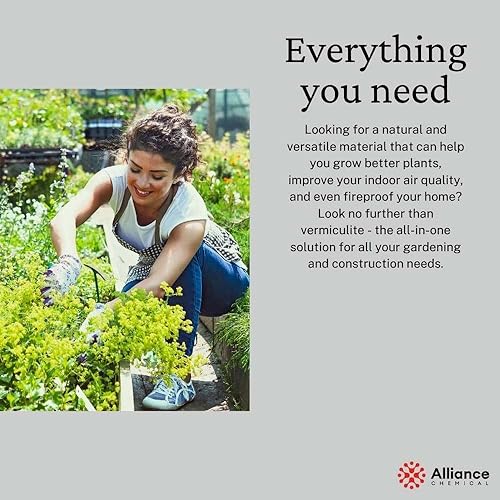 Miniatura 5 de Vermiculita fina orgánica de primera calidad, 10 pies cúbicos, paquete de 5 (255 cuartos de galón), enmienda de suelo prémium para jardines
