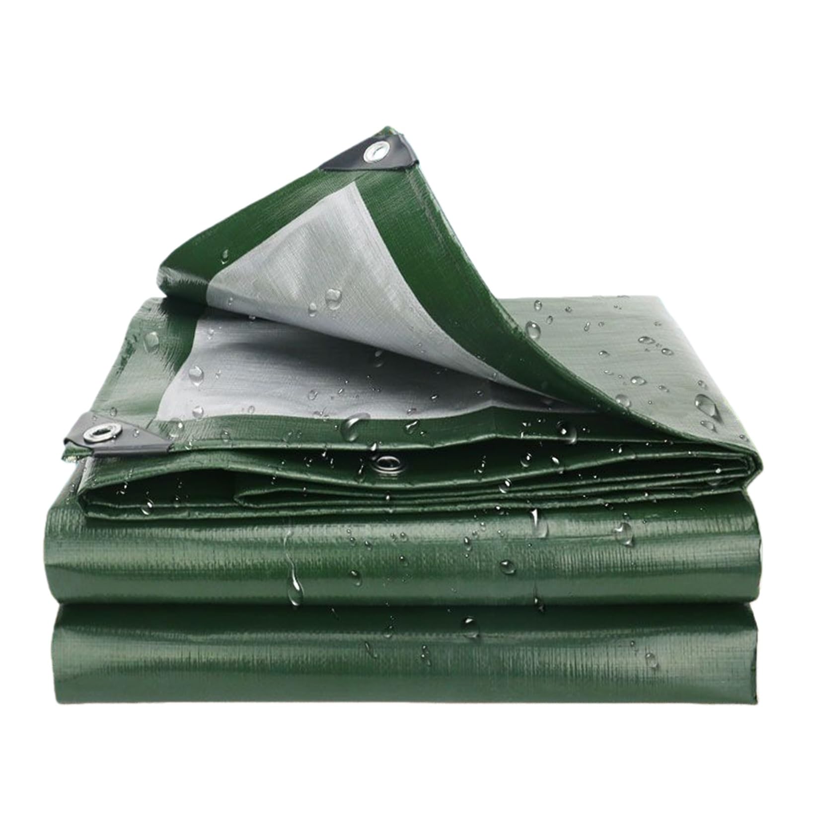 Lona impermeable de alta resistencia UV y plástico duradero gris