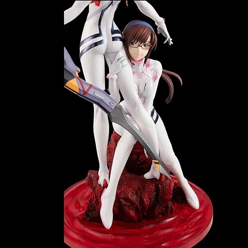 Miniatura 5 de Megahouse - Evangelion tres veces en una vez - Serie de gemas - Figura de PVC Asuka & Makinami