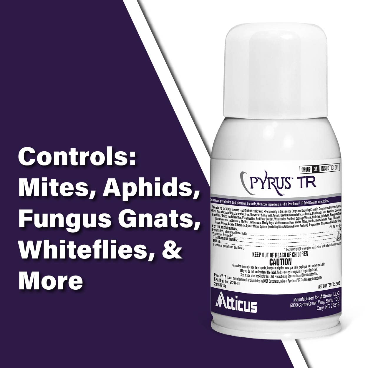 Buy Pyrus TR Greenhouse Fogger (2oz) by Atticus Total Release