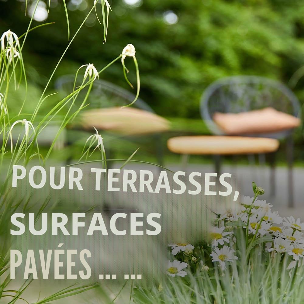 COMPO Vinaigre bio 3 l pour 500 m² éliminer mauvaises herbes