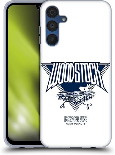 Vista 265 de Head Case Designs Officially Licensed Peanuts Woodstock Insignia Rock Tees Gel Case [Military Grade Protection] Compatible with Samsung Galaxy S22+