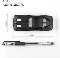 Vista 5 de Escala 1/36 Modelo de Chevy Corvette 1963 de Fundición a Presión, Vehículos de Retroceso Corvette Coches de Juguete, Regalos de Coches para Niños