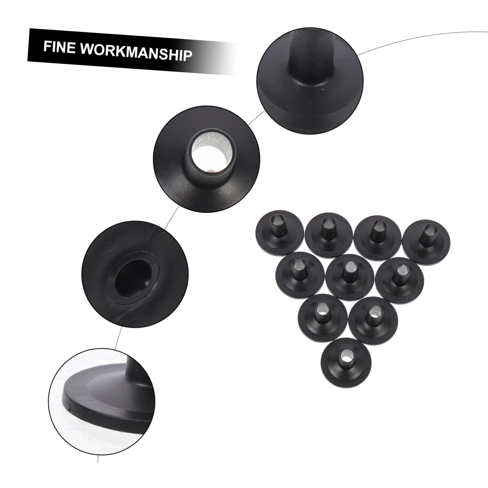 ibasenice 50pièces Manchons De Protection Pour Cymbales De Batterie Lot De Accessoires Durable Pour Instruments De Percussion Compatibles Avec Kits De Tambour Standards Et Électroniques
