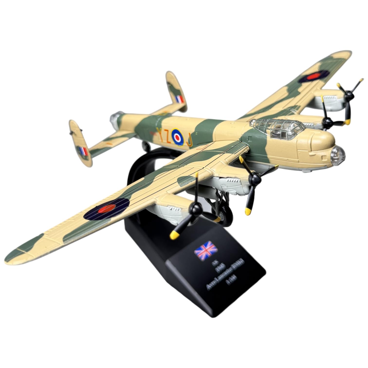 AirModels Avro Lancaster BI Diecast Aircraft Model 1/144 Scale Plane Toy Collectable Gift