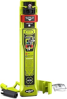 ACR RESQLINK AIS Personal Locator Beacon - AIS PLB with GPS, Return Link Service, Mobile App and Accessory Clips (Model PLB-450) - 2933