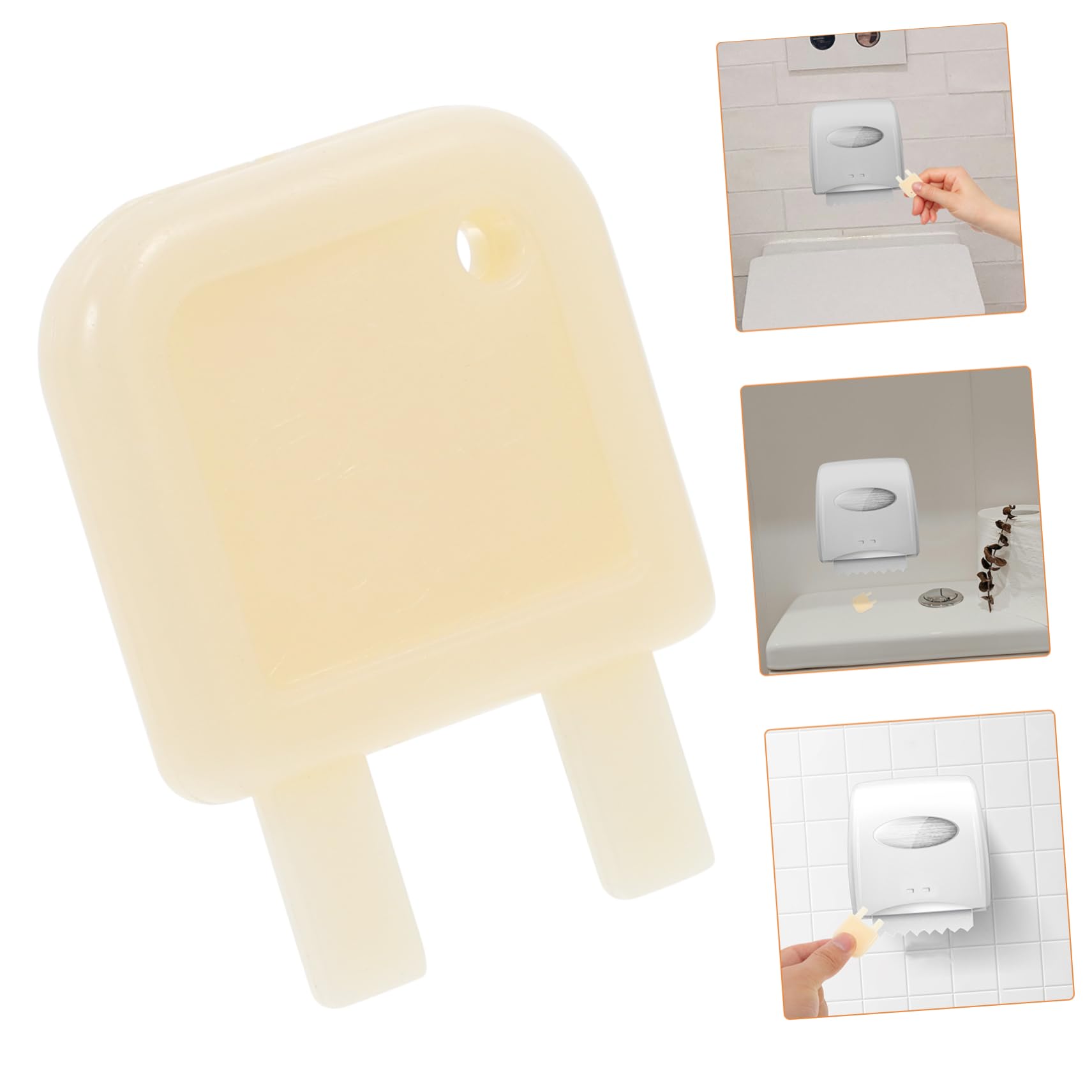 KICHOUSE Tissue Box Key Paper Towel Dispenser Keys Toilet Dispenser Key Bathroom Accessory Bathroom Paper Towel Dispenser Key Paper Dispenser Key Toilet Paper Keys Commercial Dispenser Keys