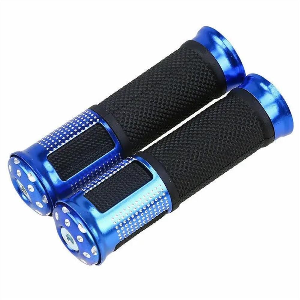 1 Paio Di Manopole Dell'acceleratore Universali Modificate Per Motociclette, Manubrio, Acceleratore Sinistro Da 7/8" (22 Mm), Destro Da 1" (25 Mm)(Blu)