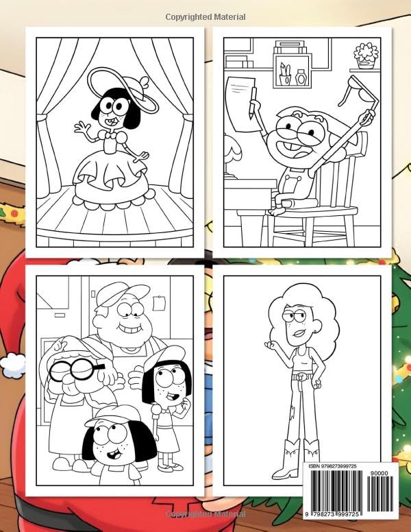 Christmas Coloring Book: Fun Coloring Pages for Kids Ages 4–12 | Adorable Designs for Creativity and Relaxation - Image 2