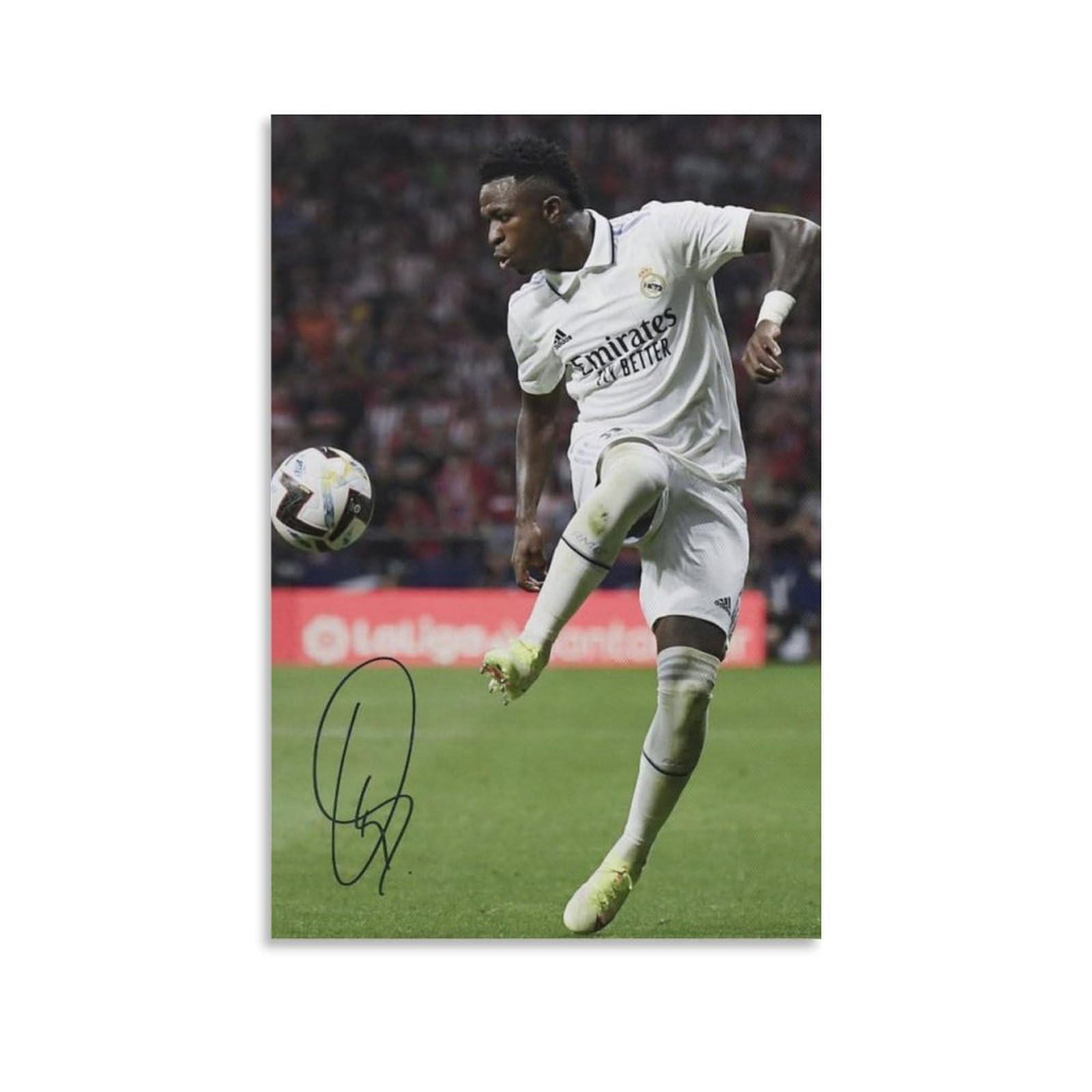 ASUIU Vinicius Jr Canvas Poster Poster Print Art Wall Painting Canvas Posters Modern Bedroom Decor 20x30inch(50x75cm)