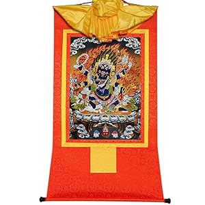 Veethi Thangka-Gemälde sechsarmiger Mahakala Buddha Wandteppich