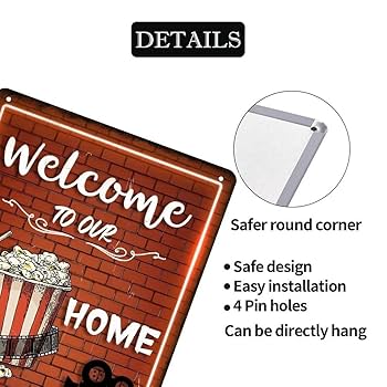 ブリキ　看板　映画館　11点セット ブリキ 看板 映画館 11点セット