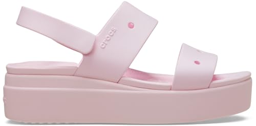 Image of Crocs Women's Brooklyn 4U Low Wedges, Platform Wedge Sandals for Women