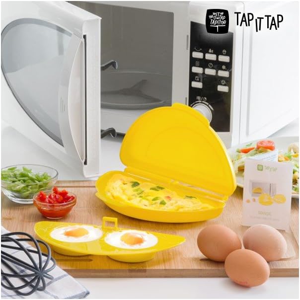 Tap It Tap Microwave Omelette Maker
