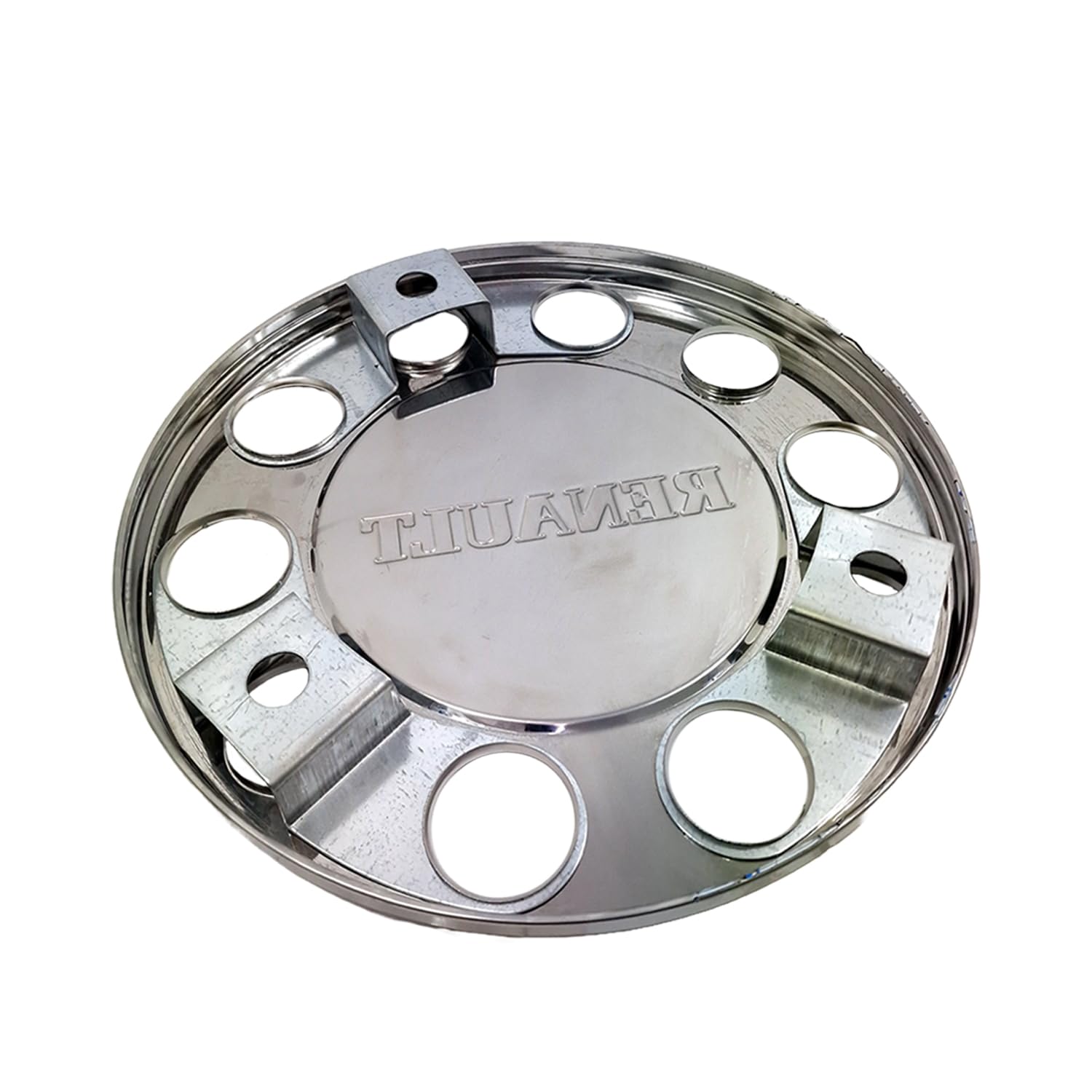 2 embellecedores de rueda para Renault Pulido Camión de 22,5 pulgadas, acero inoxidable