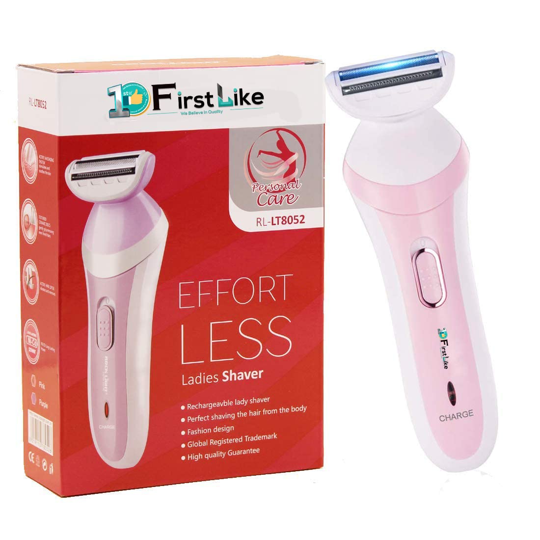 Modern Lady Shaver and Bikini Trimmer Rechargeable 3-IN-1, Electric Shaver for Women Lady Epilator Body Hair Trimmer-image-6