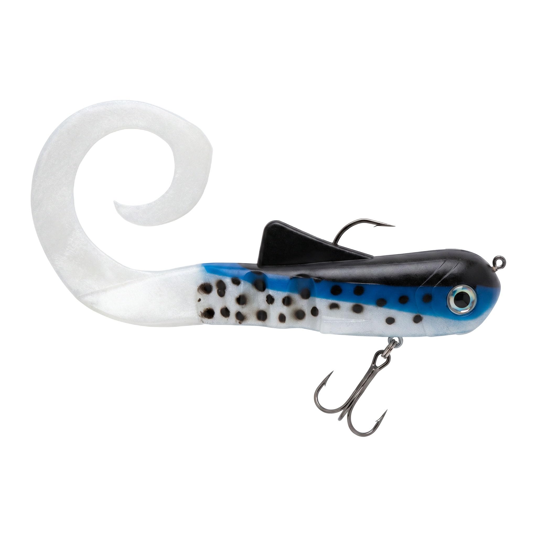 MIZUGIWA 8"/12" Pike Musky Dawg Soft Plastic Swimbait - Pre-Rigged Treble Hooks for Northern Pike & Musky Fishing,Freshwater Lure for Trolling in Deep Lakes and Casting in Weedy Rivers