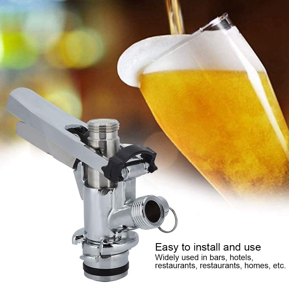 G5/8 Biervat Koppeling, S Type Biervat Tap, RVS Biervat Koppeling voor Bars, Hotels, Restaurants, Familiebijeenkomsten