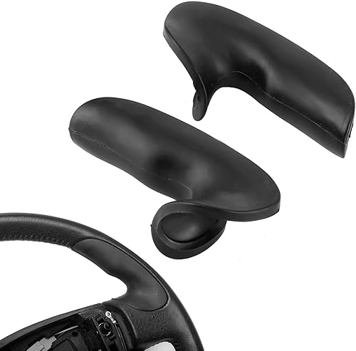 Miniatura 4 de Empuñaduras para el pulgar del volante, 2 empuñaduras para el pulgar del volante de repuesto 8200058695 para Renault Sport RS Clio II MK 2 172 182